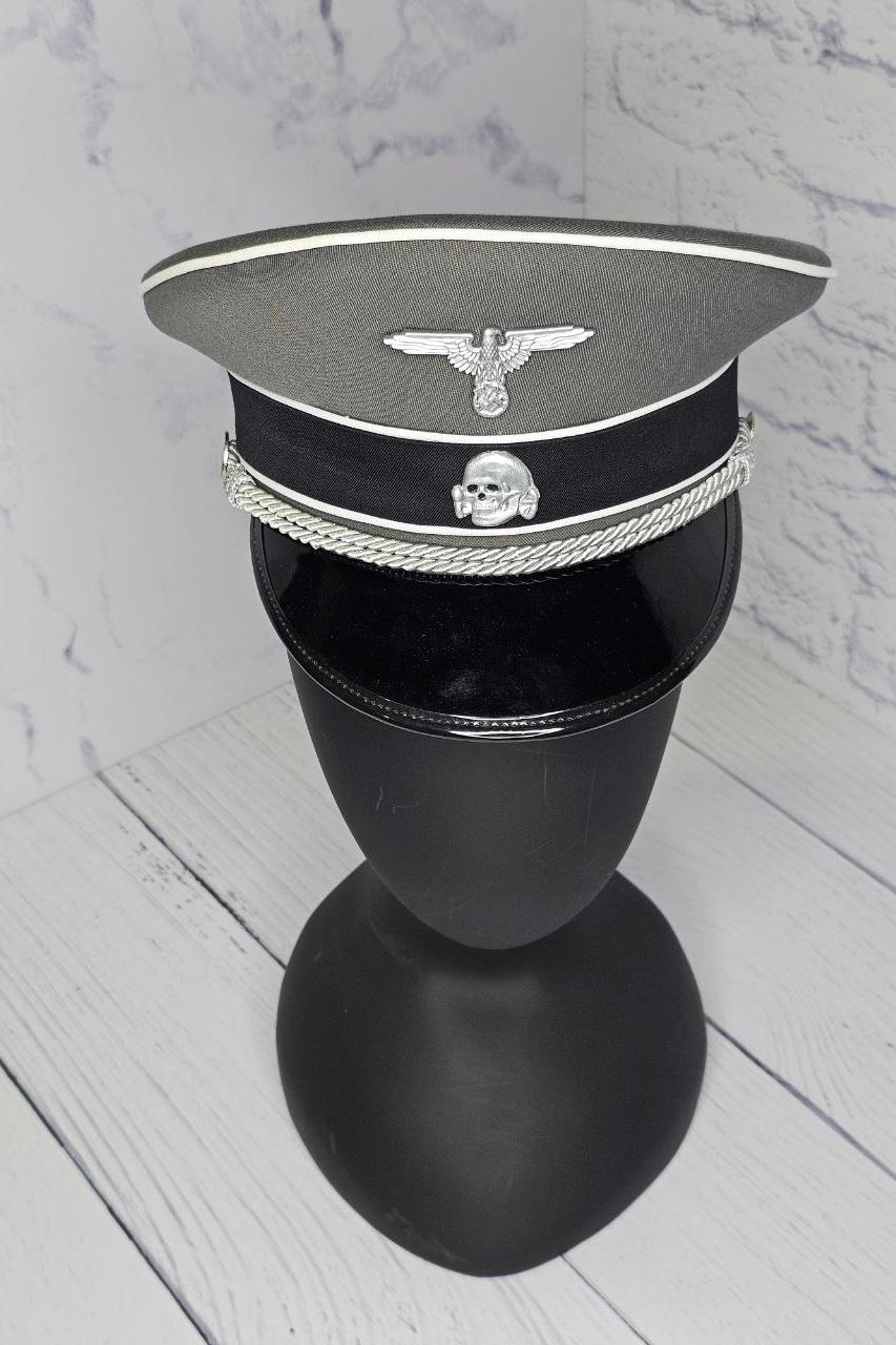 کلاه افسری گشتاپو آلمان نازی (دوخت جدید)