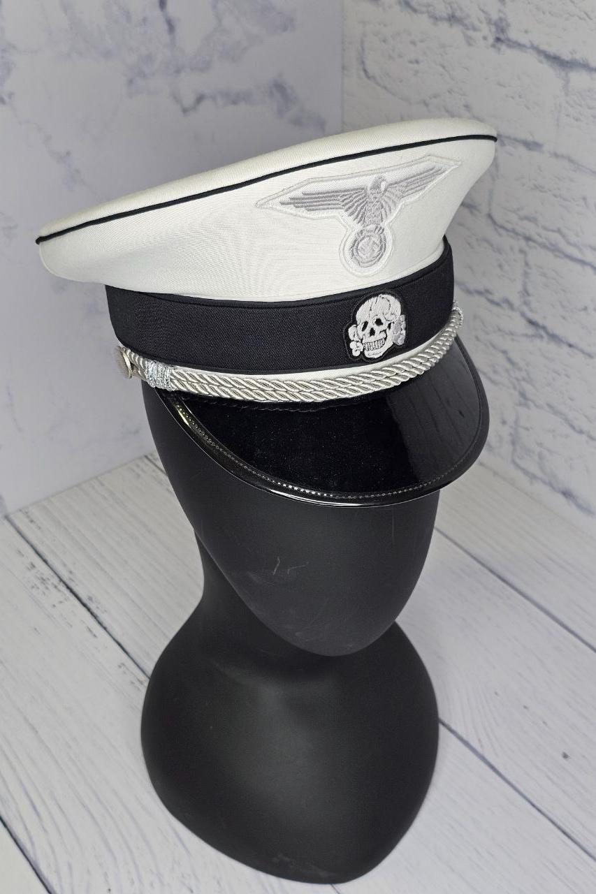 کلاه افسری گشتاپو آلمان نازی (دوخت جدید)