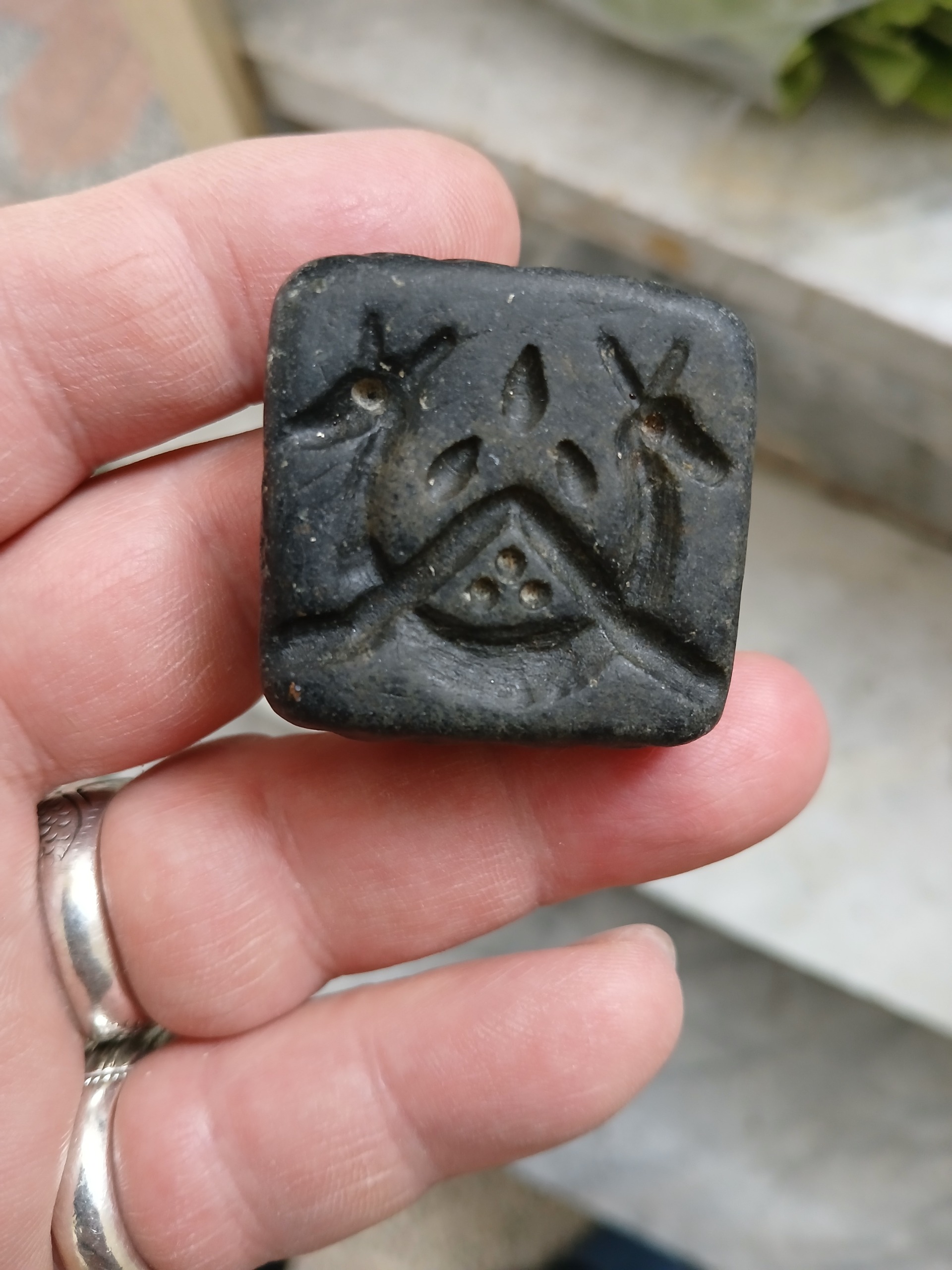 مهره یشم کهنه