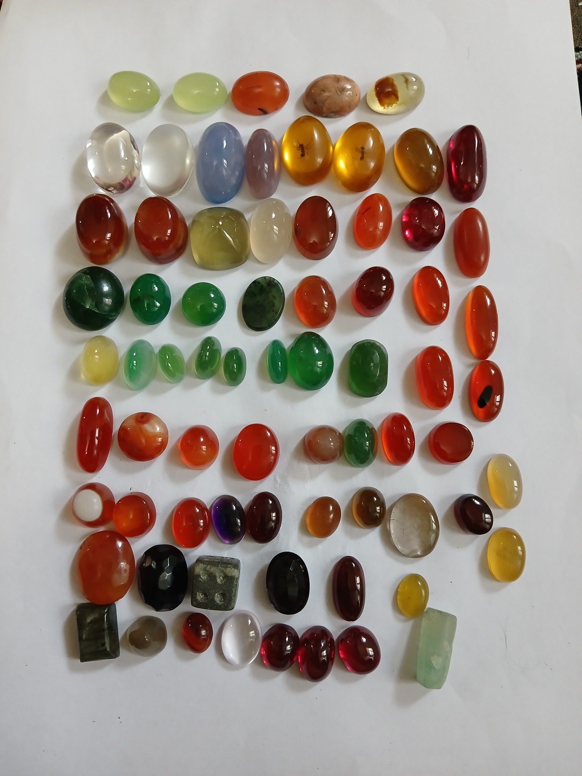 نگین های مختلف  زیبا