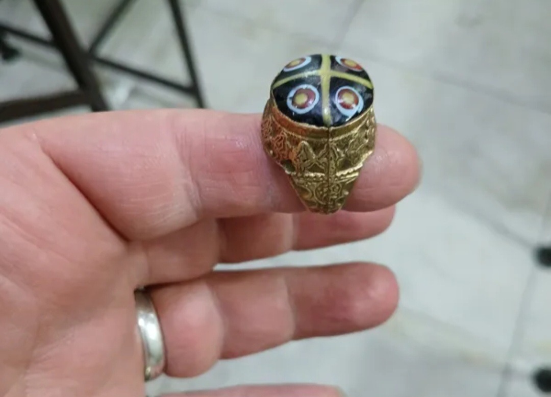 انگشتر کلکسیونی برنجی