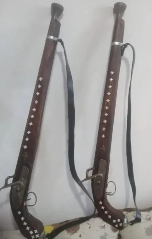 تپانچه شیپوری طرح قاجاری