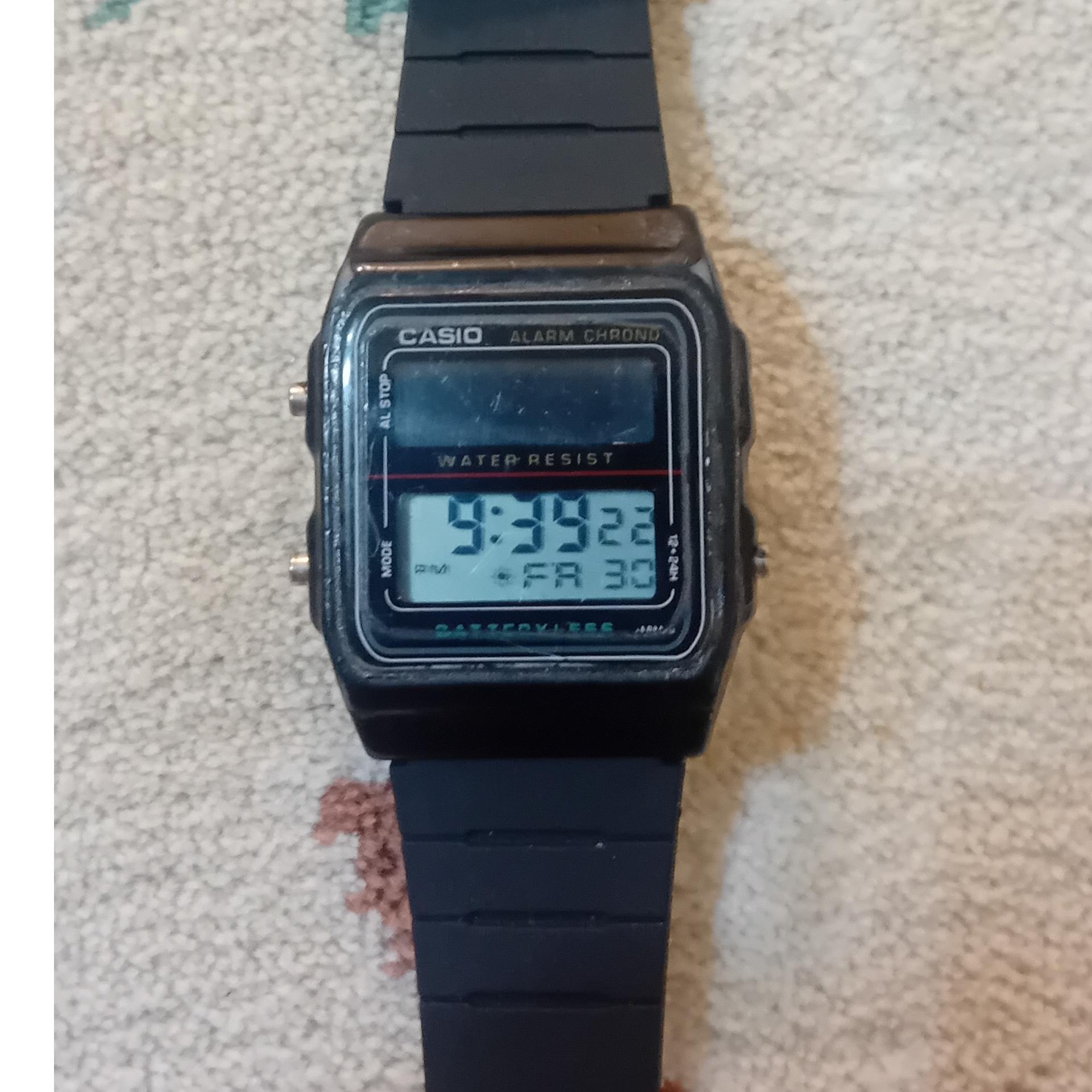 ساعت مچی کاسیو