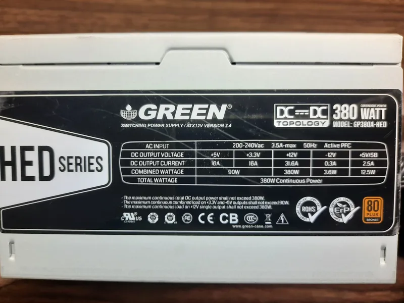 پاور 380 وات GP380A -HED