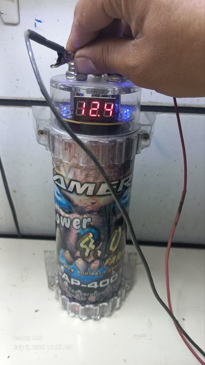 خازن 4 فاراد کمری