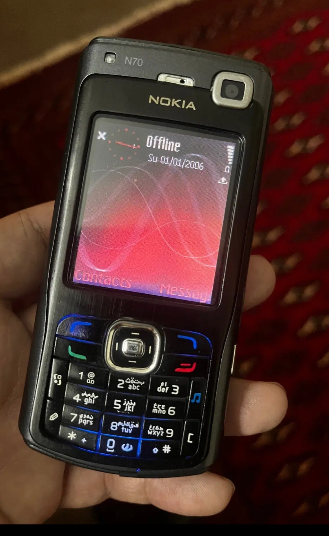 گوشی موبایل نوکیا n70عروسک