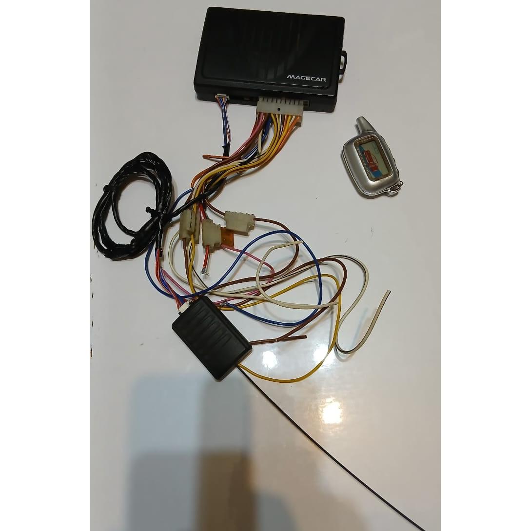 دزدگیر تصویری مجیکار با لوازمات طبق ثصویر