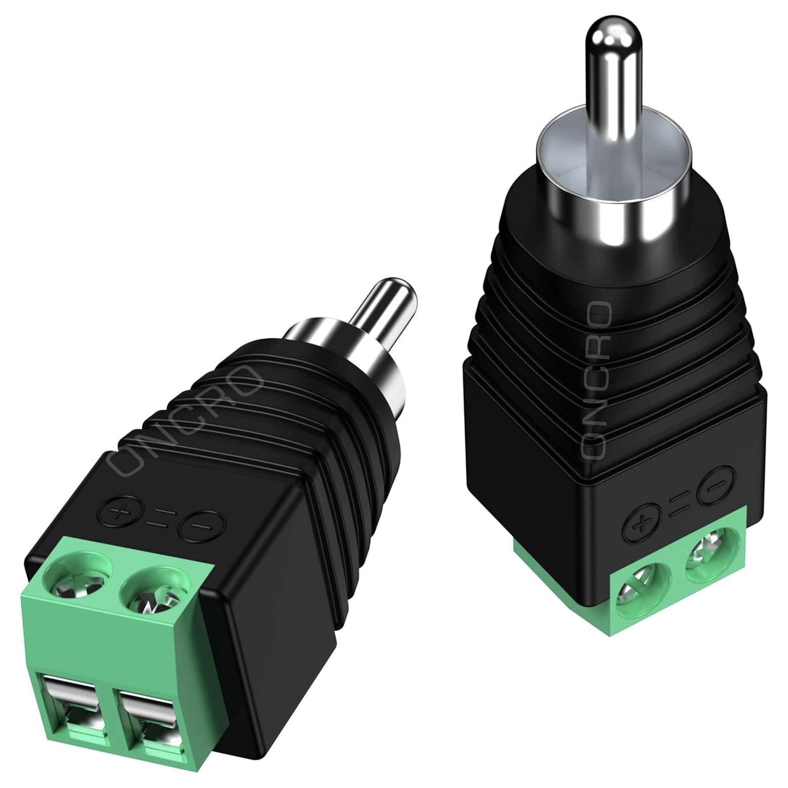 کانکتور RCA male بسته 100 عددی