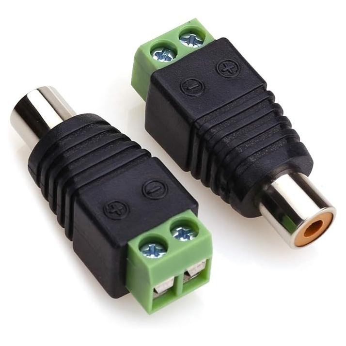 کانکتور RCA famale بسته 100 عددی