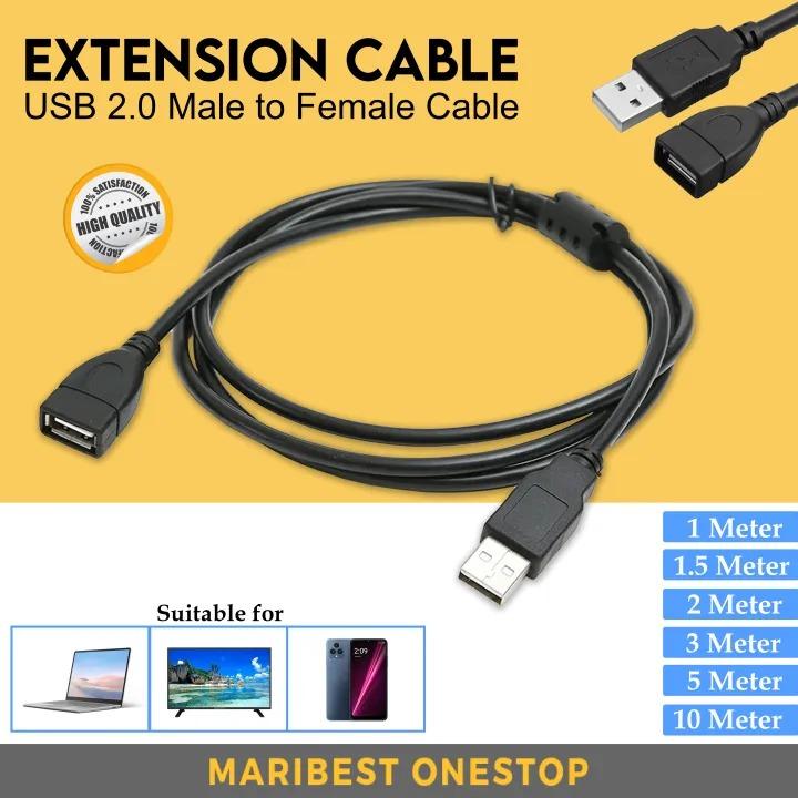 کابل 2متری افزایش طول USB
