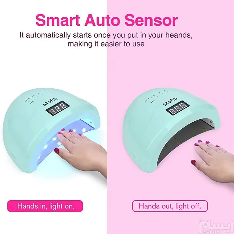 دستگاه یو وی لاک ناخن اتوماتیک دیجیتالی