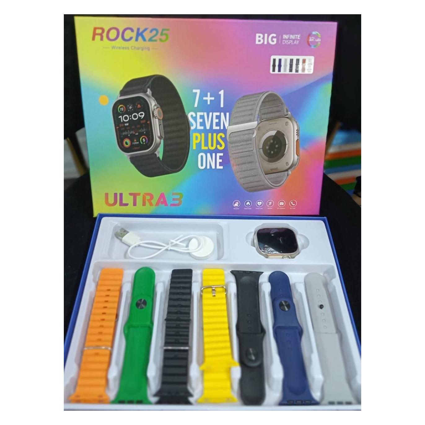 ساعت هوشمند 7 بند برند rock 25