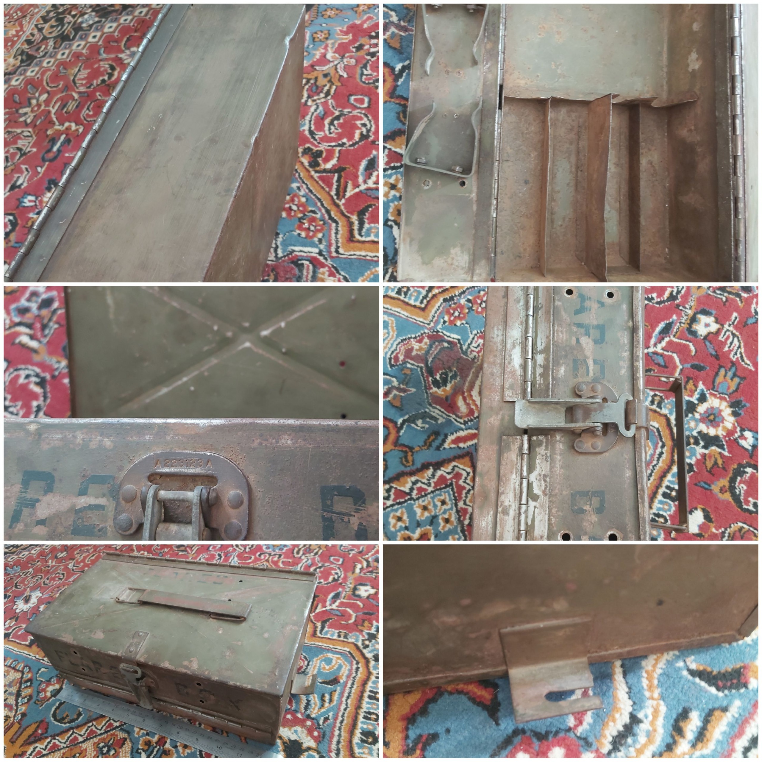 جعبه نظامی یا جعبه ابزار برابرتصویر