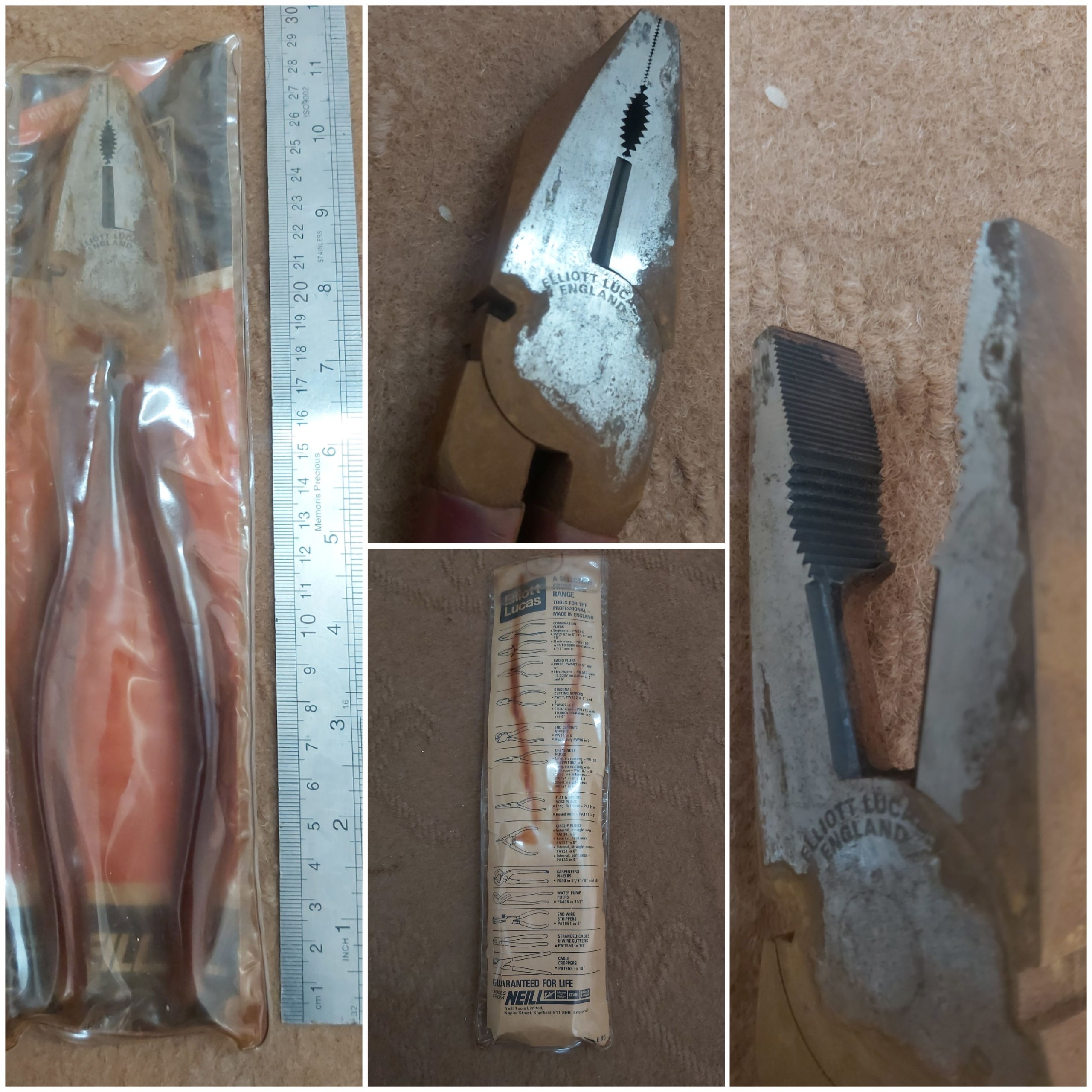 انبردست الیوت لوکاس انگلیس نو زنگ زدگی برابرتصویر