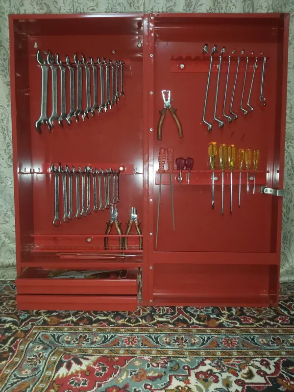 جعبه ابزار اچار دیواری کمدی یوسیج ابزار مهدی