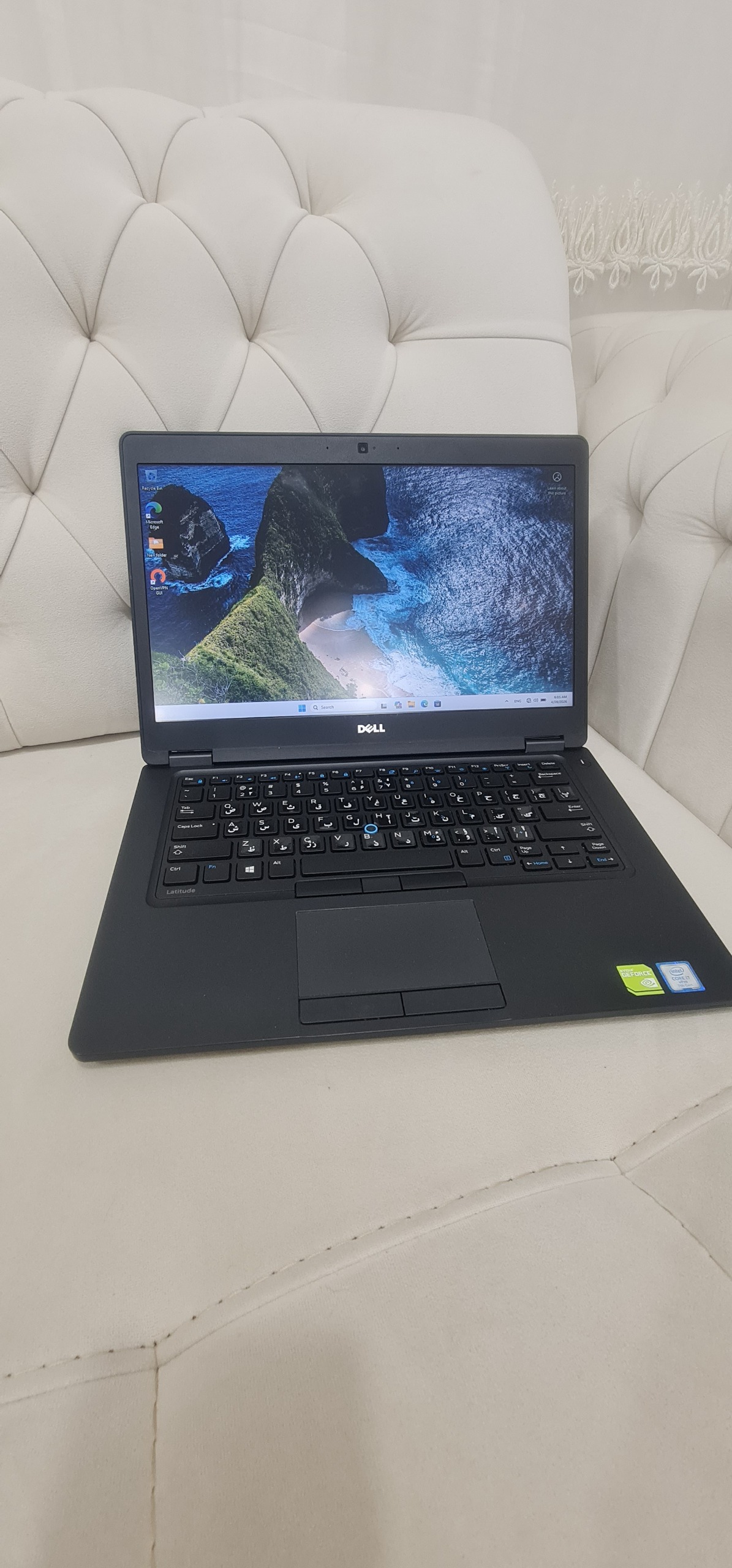 Dell Latitude 5480 قدرتمند با پردازنده HQ