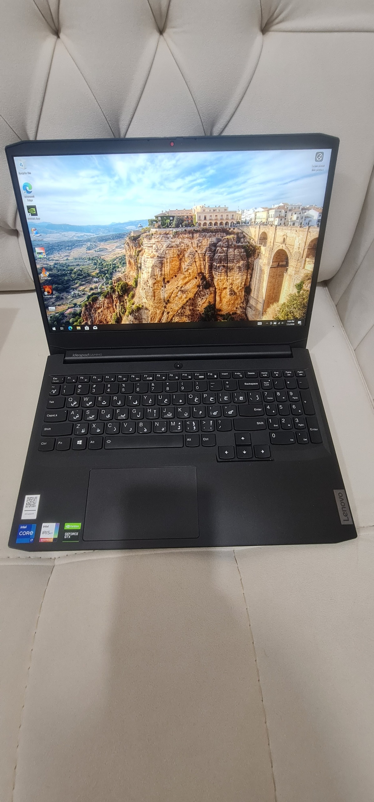 غول گیمینگ IdeaPad Gaming 3 با کارتن اورجینال