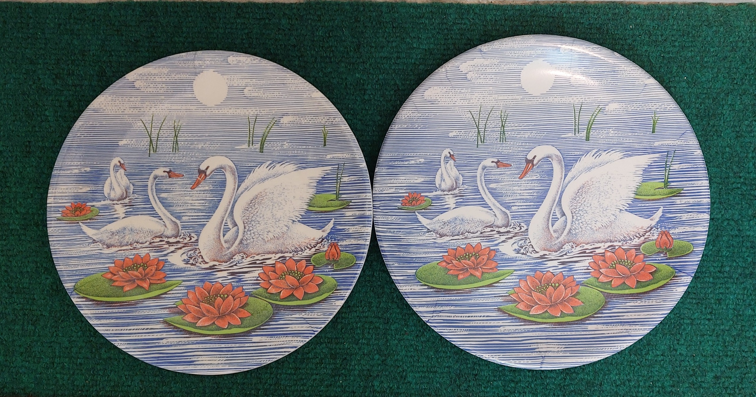 2 عدد بشقاب ملامین پلوخوری