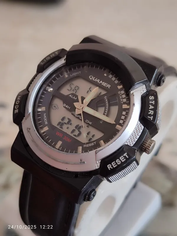 ساعت دیجیتال قدیمی اصل کوامر