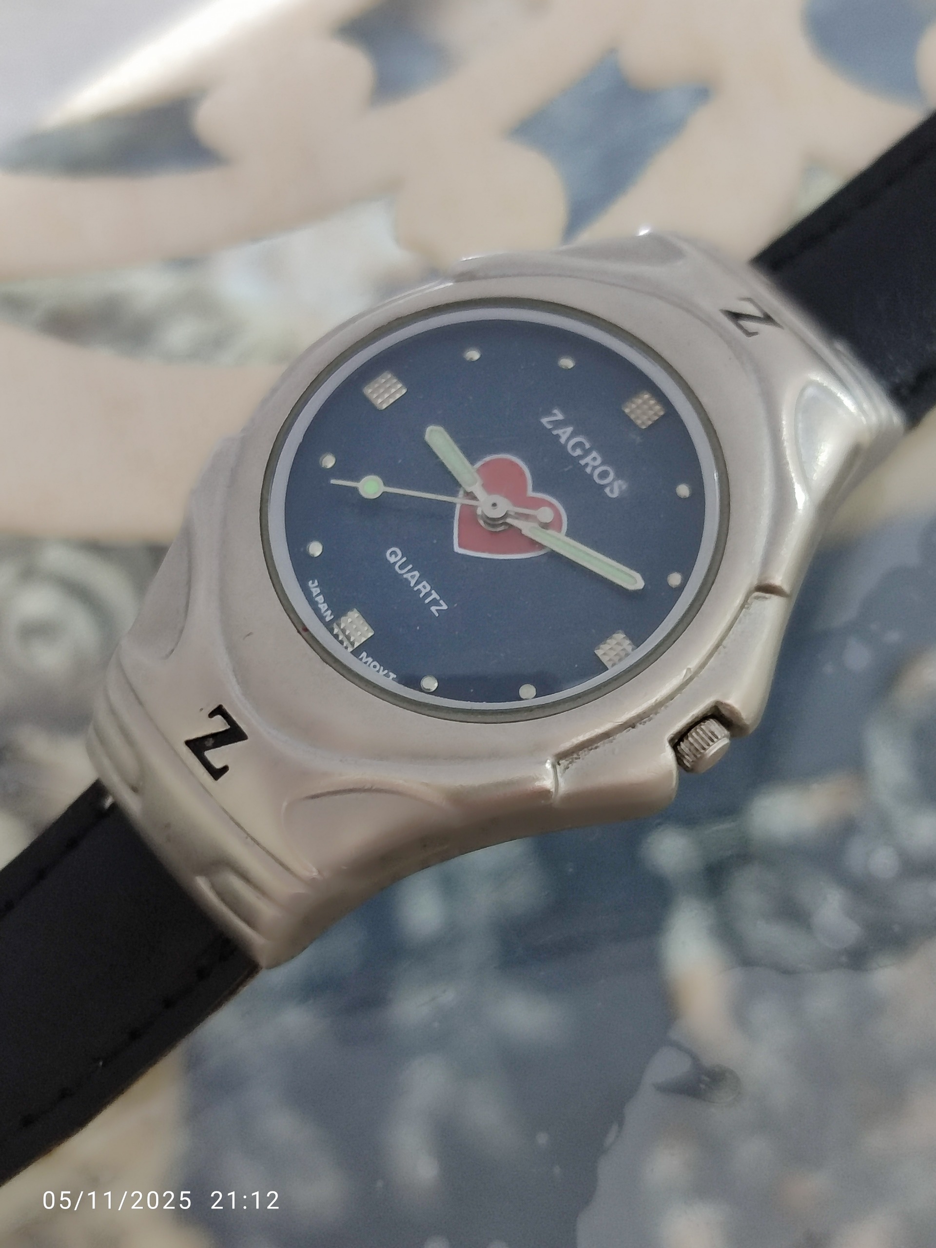 ساعت مردانه قدیمی زاگرس اصل