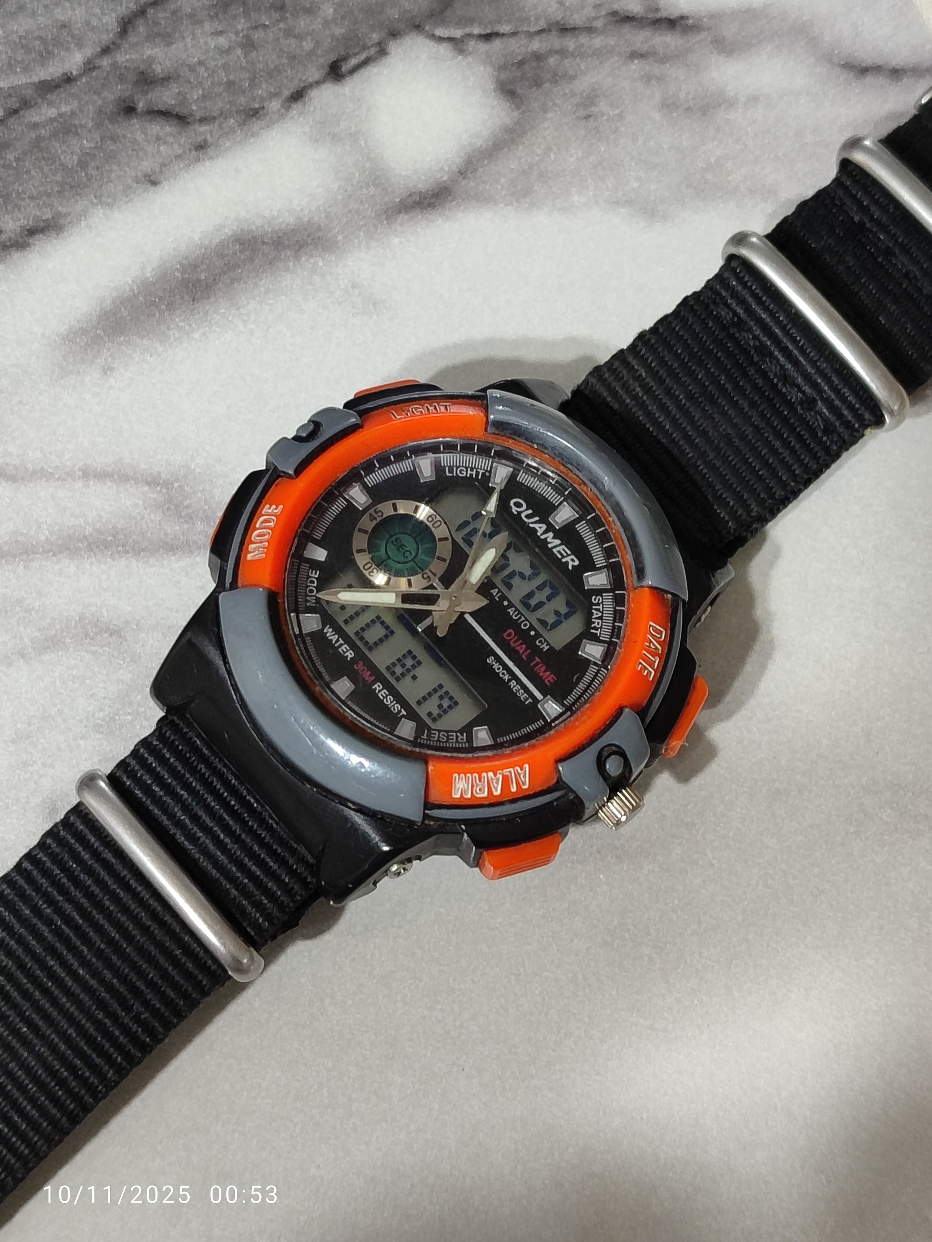 ساعت دوزمانه قدیمی اصل