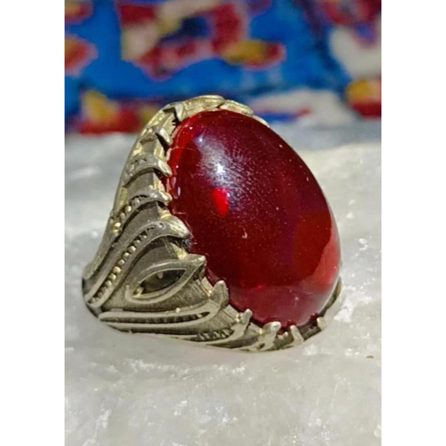 انگشتر یاقوت ناب