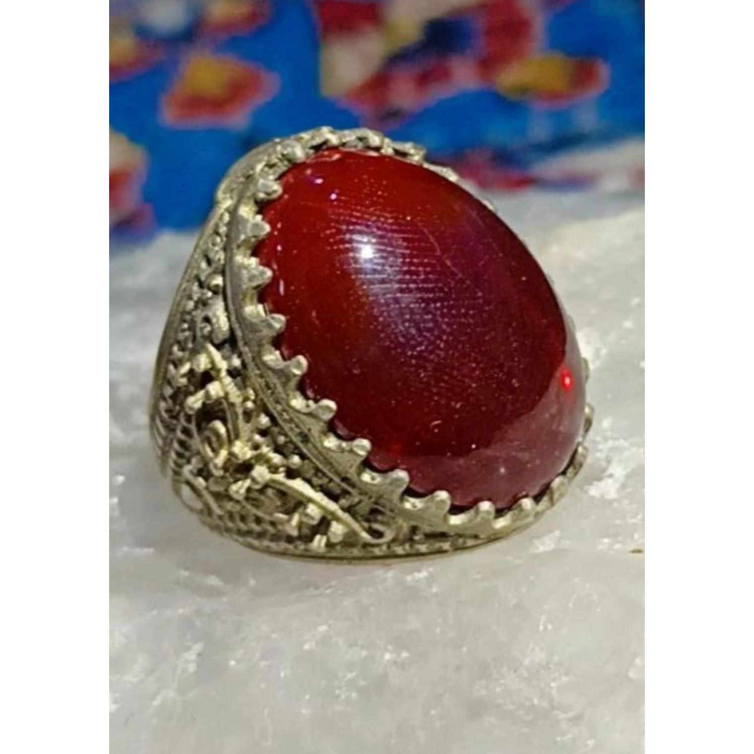 انگشتر یاقوت ناب