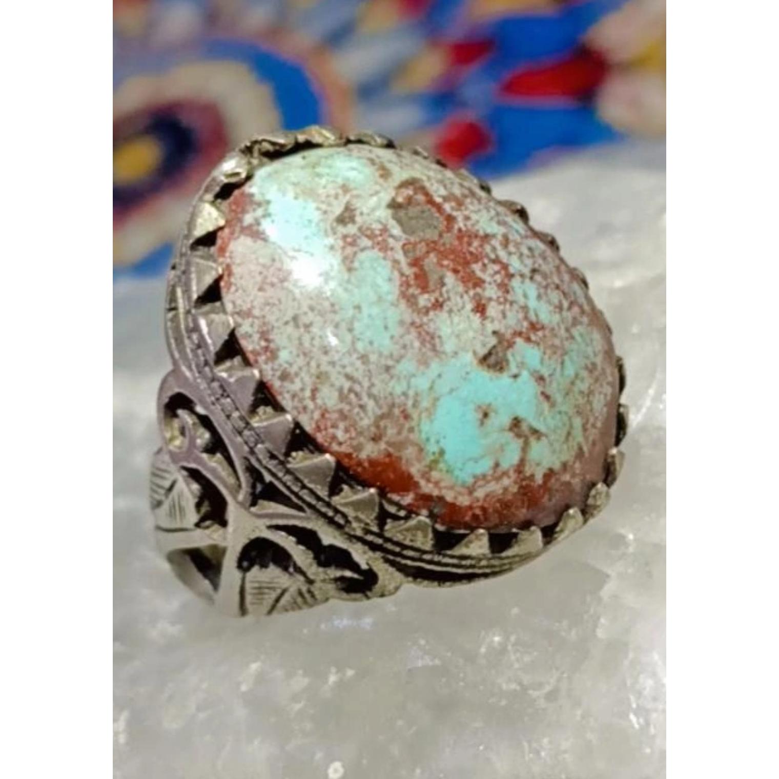 انگشتر فیروزه ناب