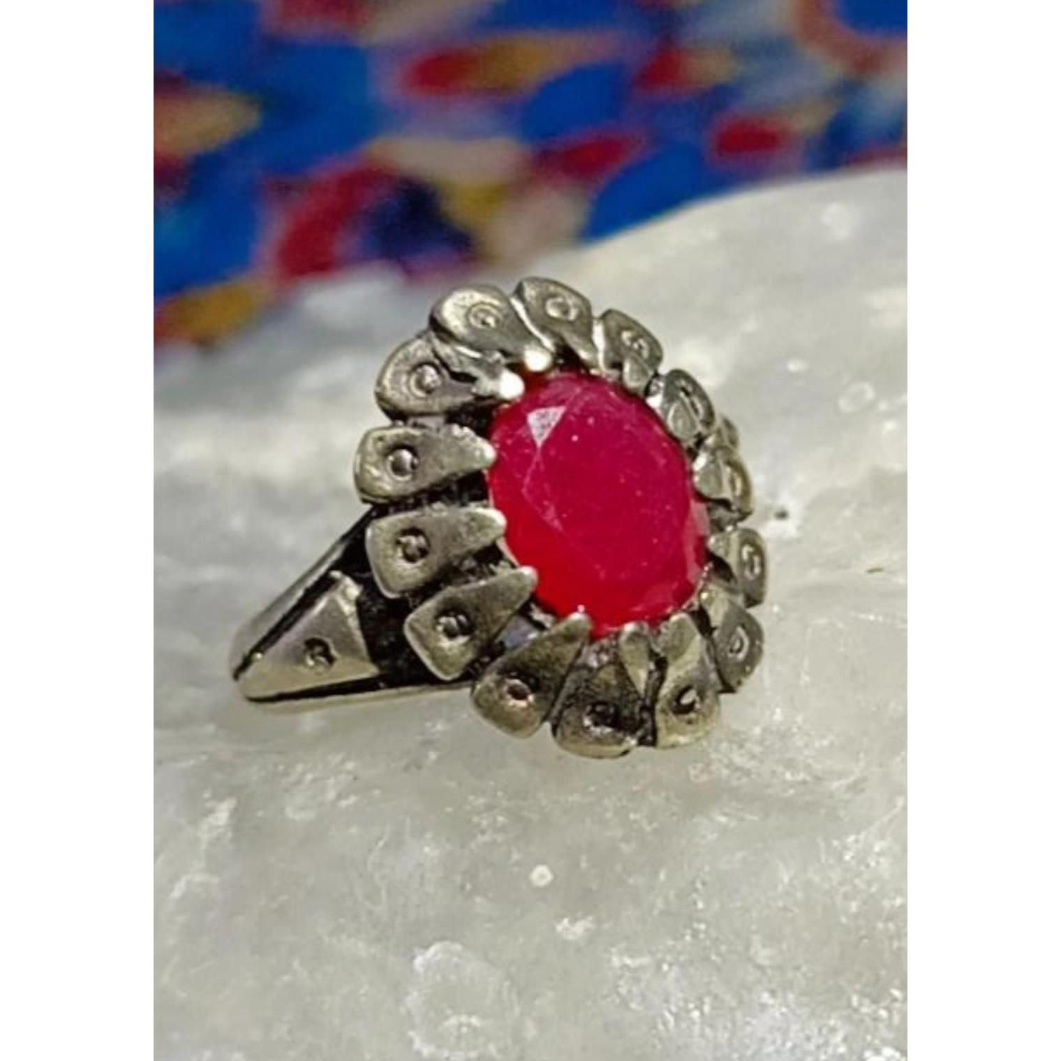 انگشتر یاقوت ناب