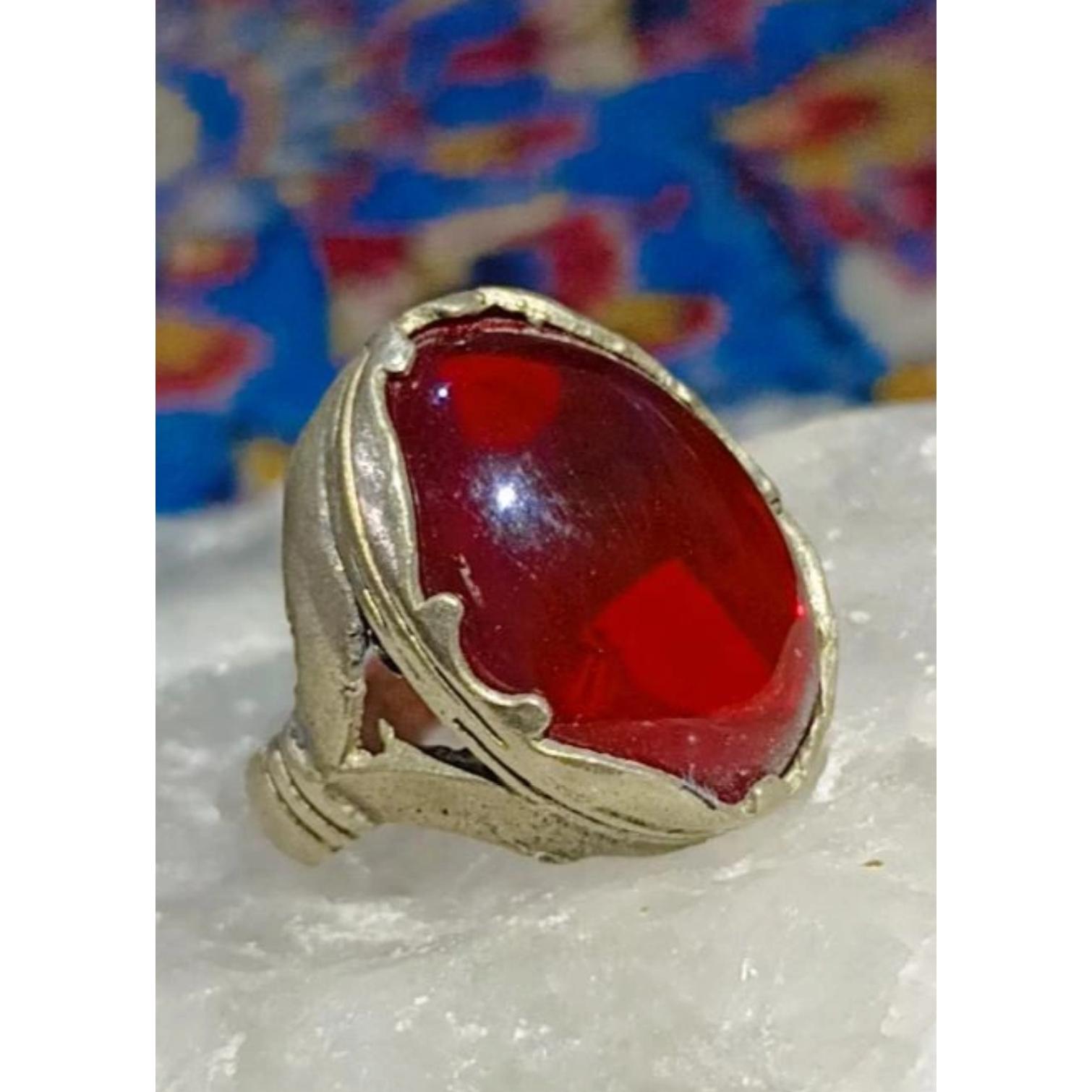 انگشتر یاقوت ناب