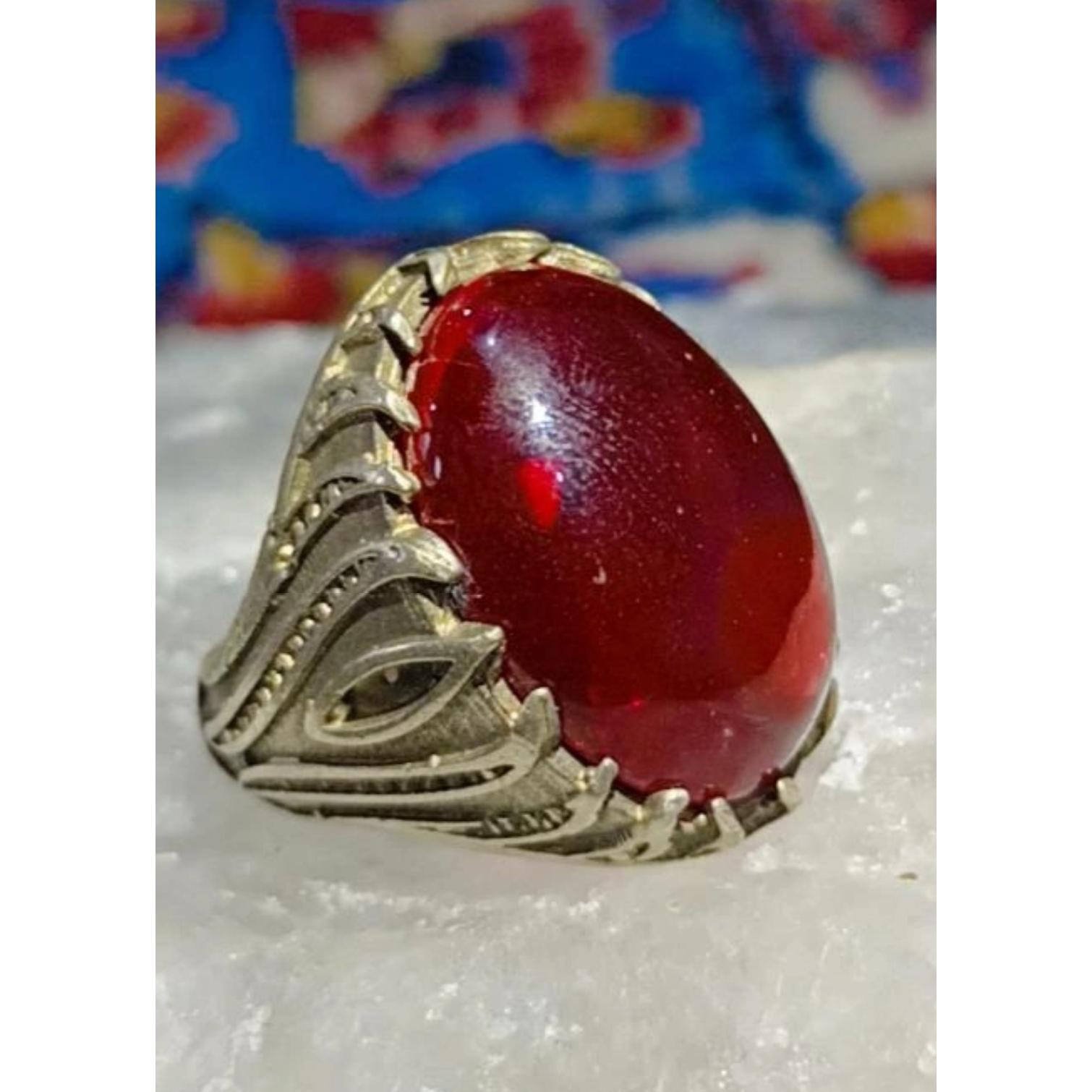 انگشتر یاقوت ناب