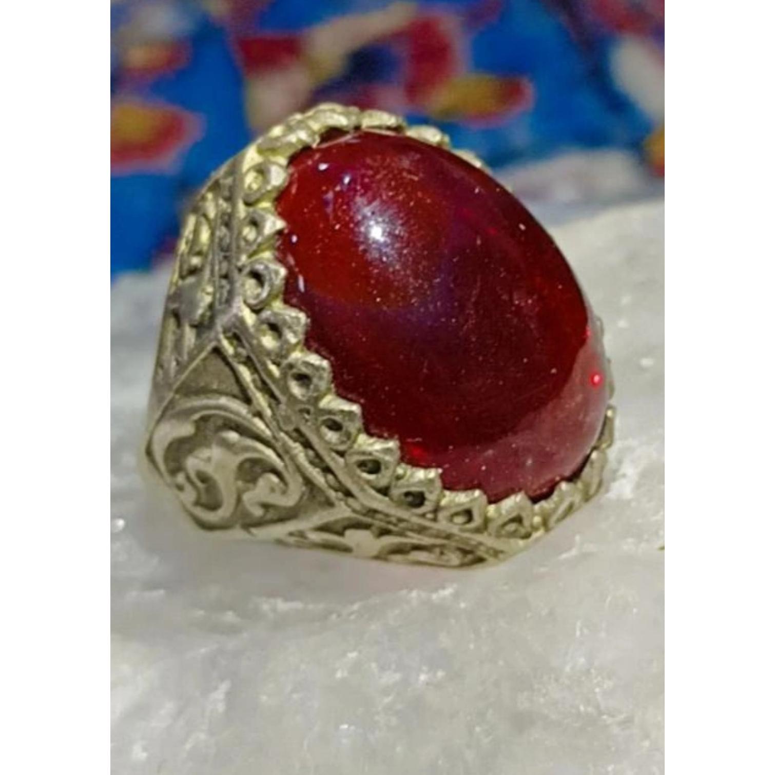 انگشتر یاقوت ناب