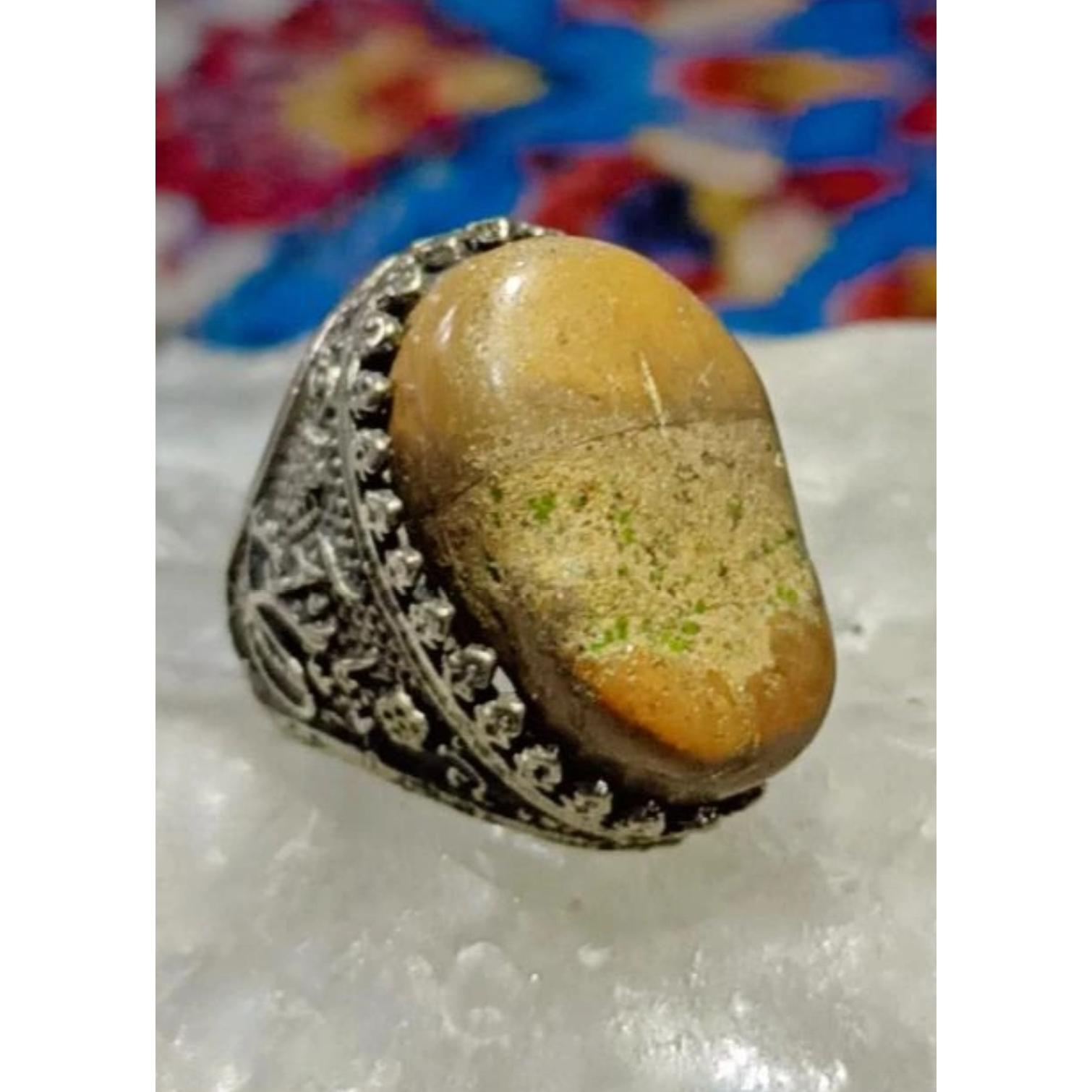 انگشتر جاسپر ناب