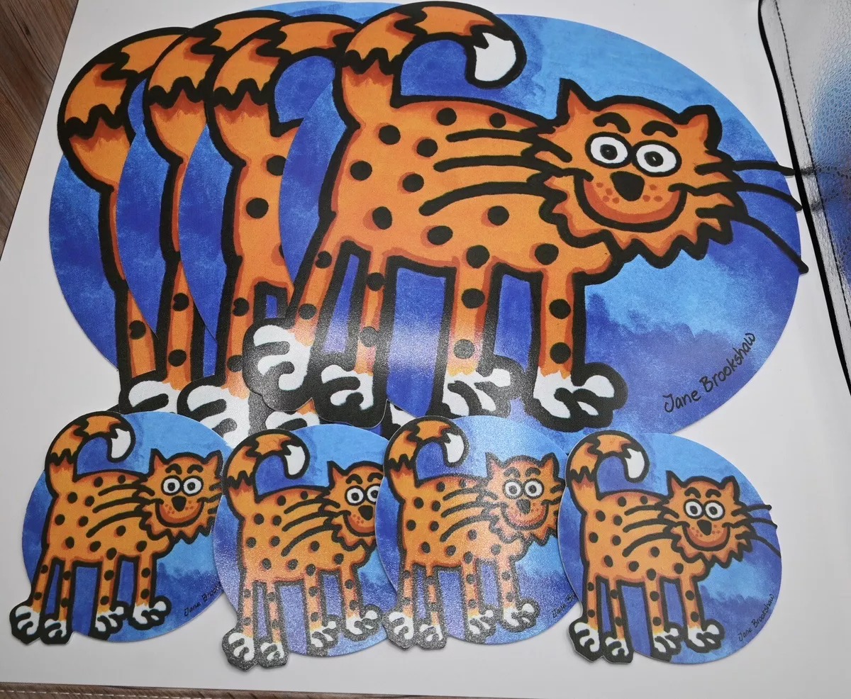 ست 4تایی زیربشقابی 4تایی زیر لیوانی کودک و نوجوان