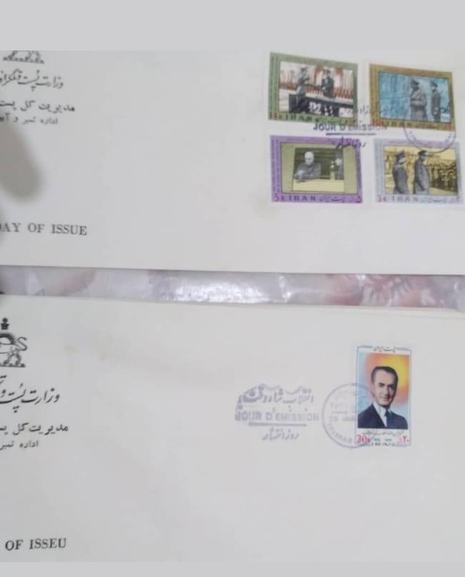 5 عدد پاکت مهرروز شاهی