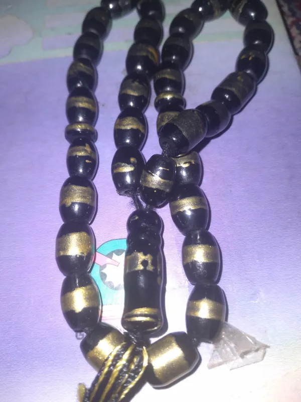 3عددتسبیح های زیبا یسر و چشم گربه وکهربا