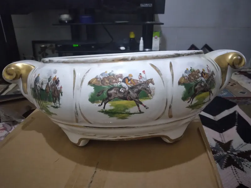 شکلات و آجیل خوری چینی ساخت انگلیس 35سانت