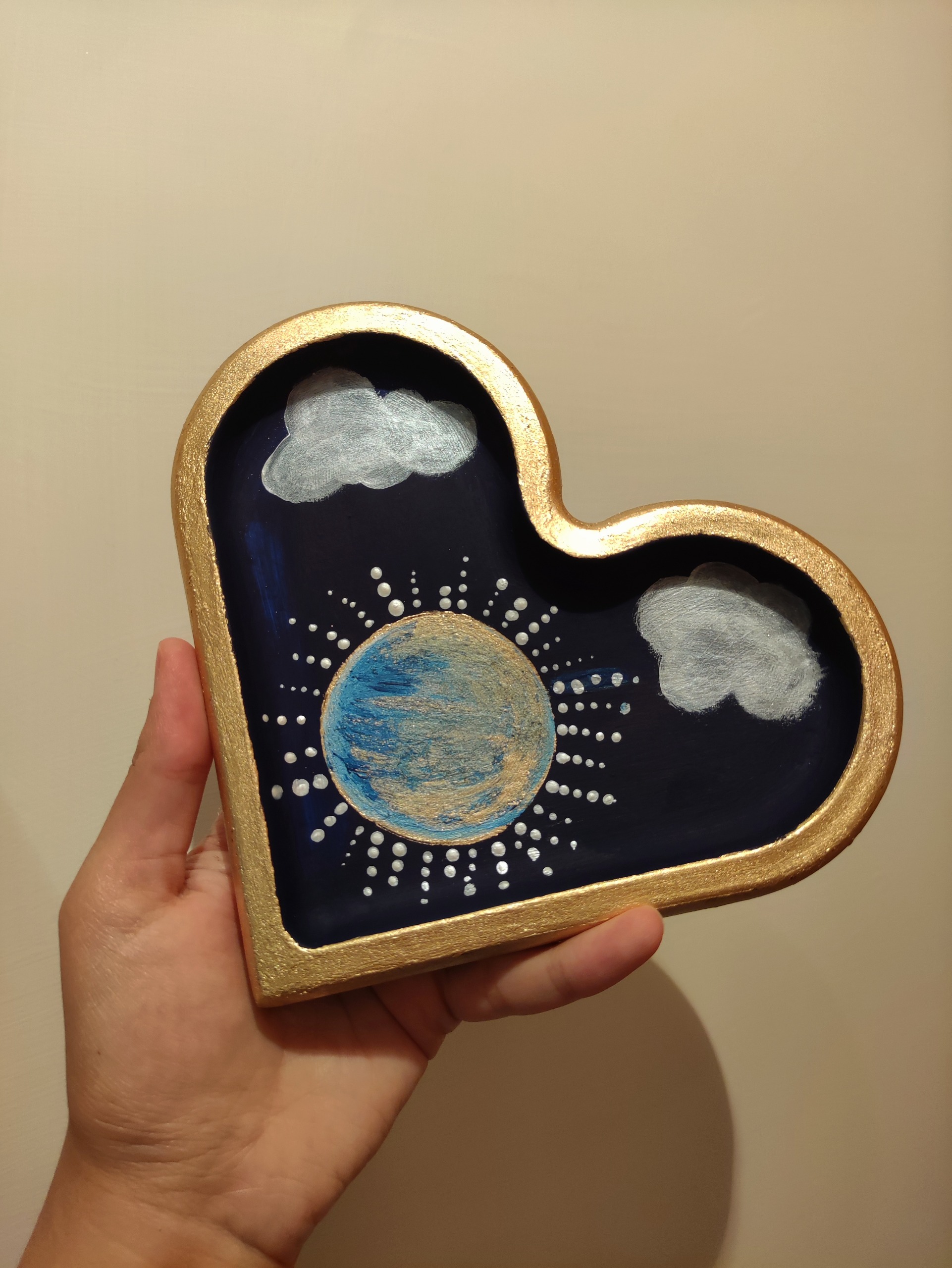 ظرف دکوری قلب