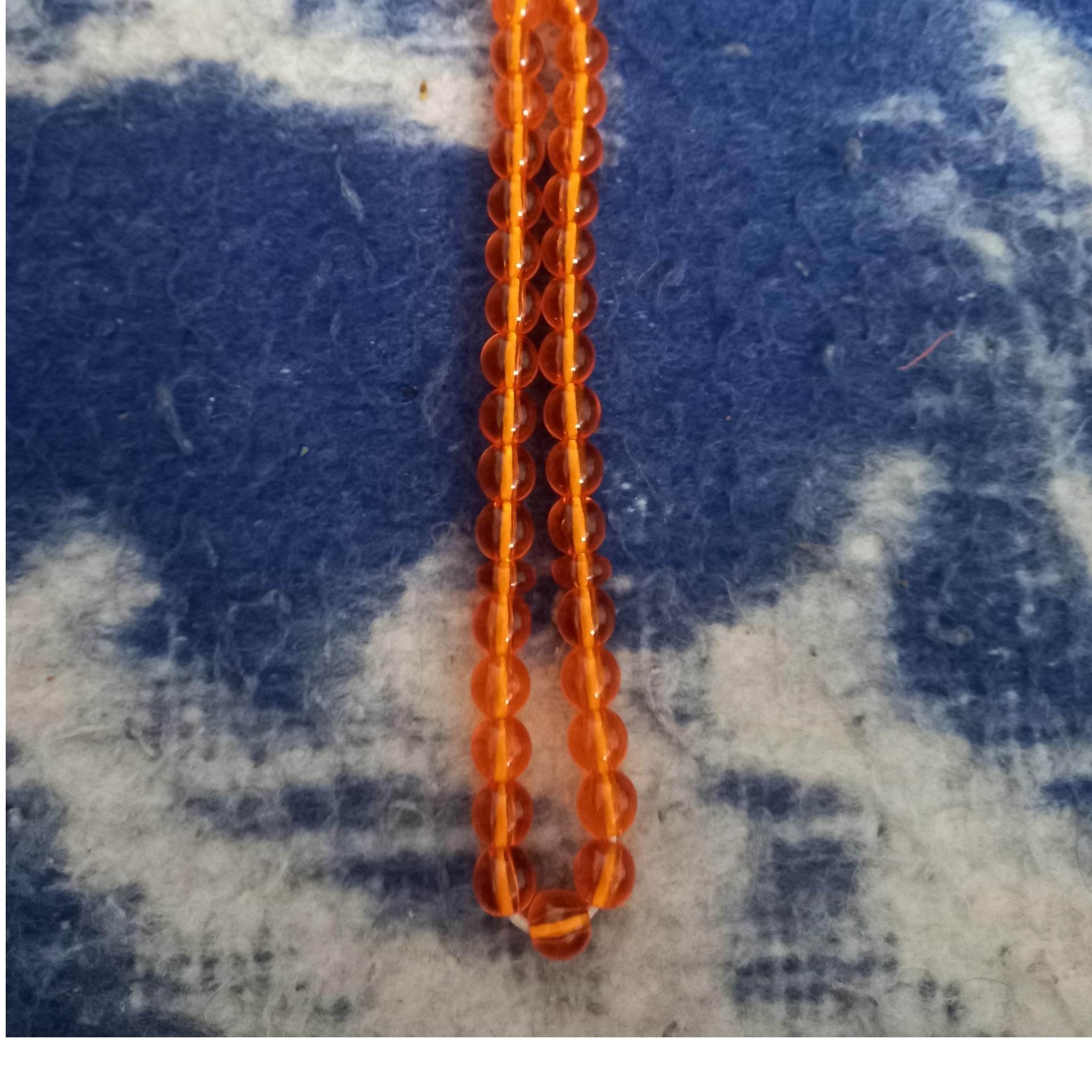 تسبیح نارنجی درجه یک