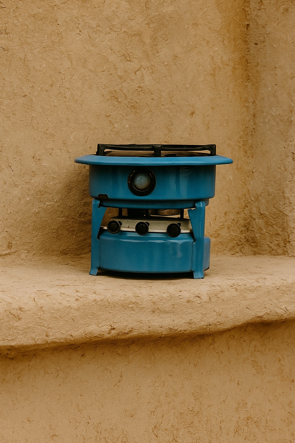چراغ خوراکپزی قدیمی سه فیتیله