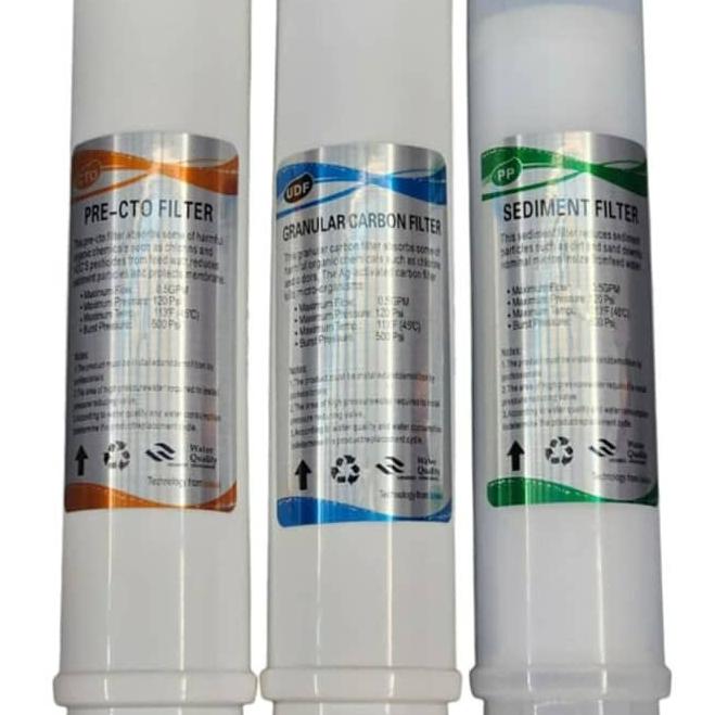 فیلتر سه عددی دستگاه تصفیه آب اینلاین