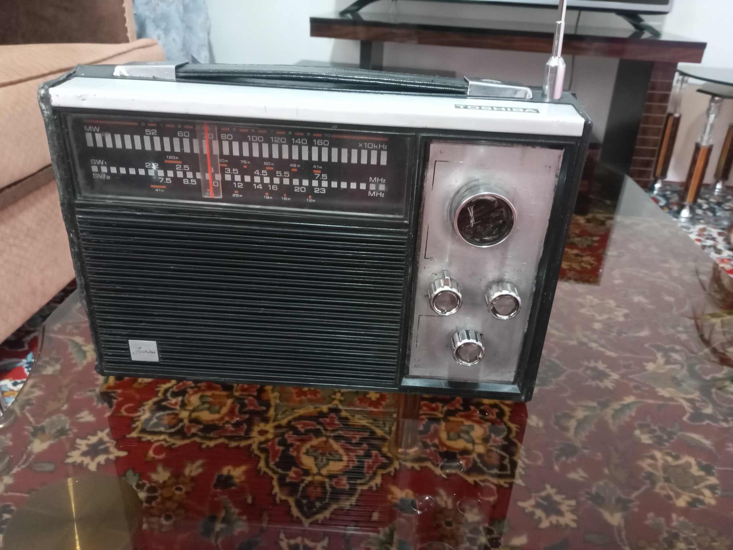 رادیو کلکسیونی و چهار موج توشیبا