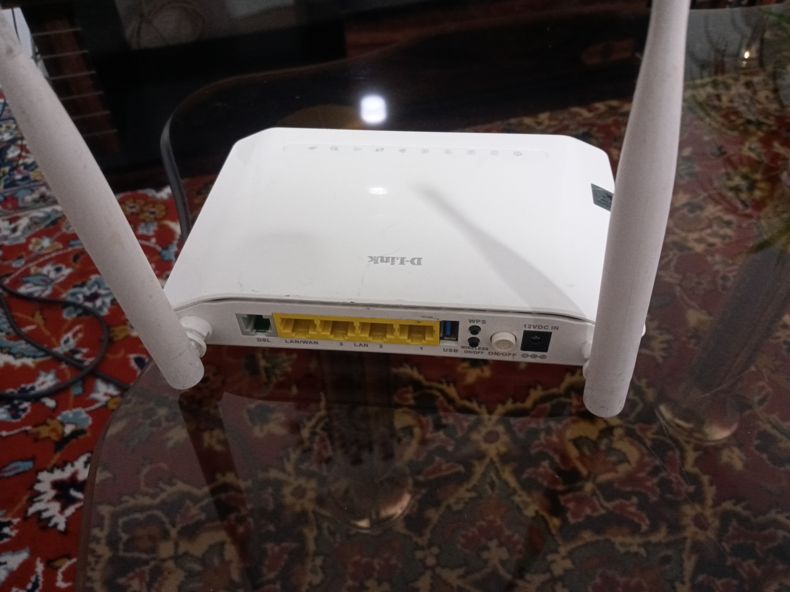  موذم روتر دلینک adsl2plus