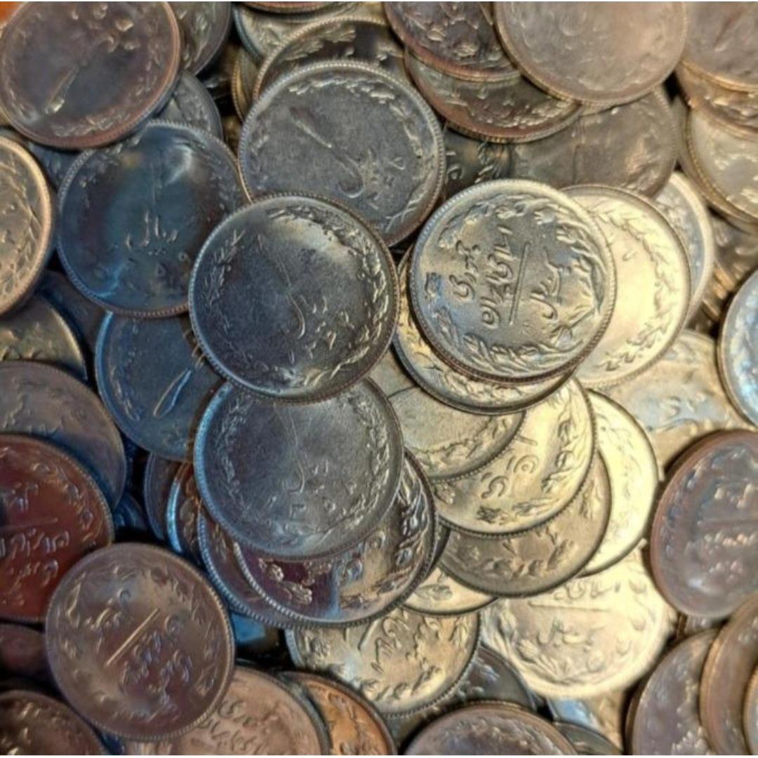 100 عدد سکه یک ریالی جمهوری