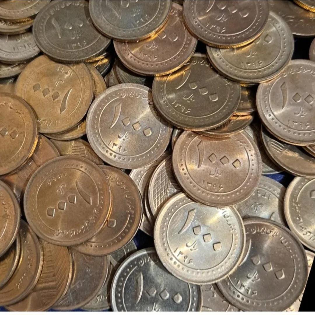 50 عدد سکه 1000 ریالی 1396 شاهچراغ بانکی