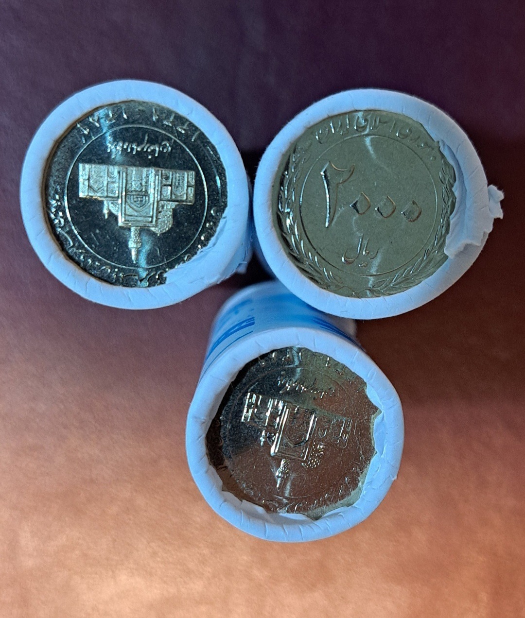 یک عدد رول سکه 2000 ریالی امام رضا بانکی