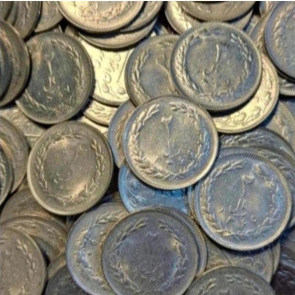 500 عدد سکه 2 ریالی جمهوری