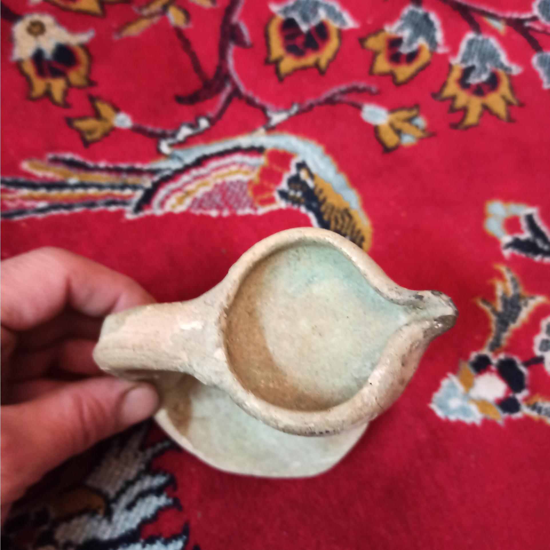 پی سوز سفالی قدیمی