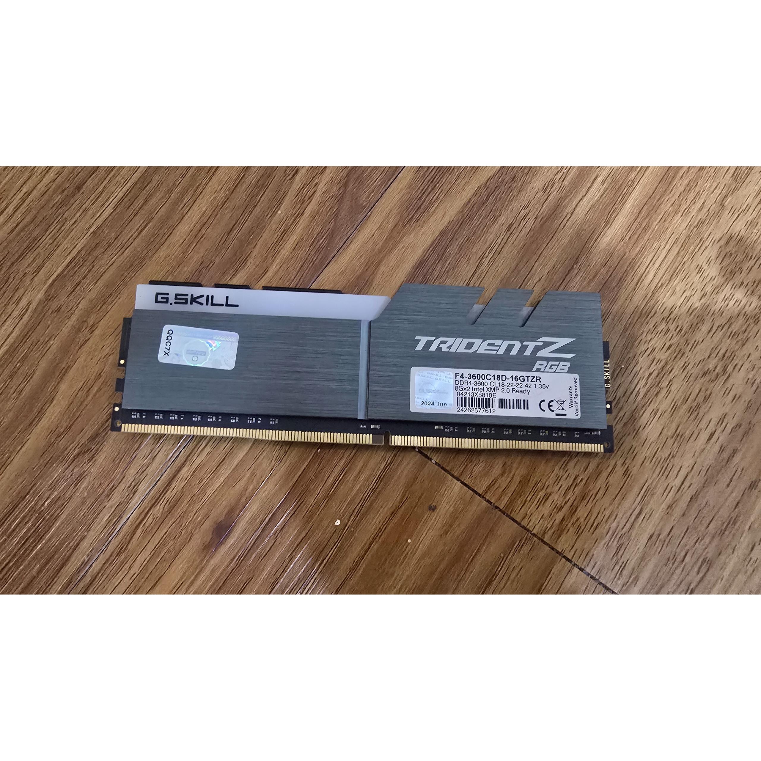 رم G.SKILL TRIDENT Z 8G DDR4 3600