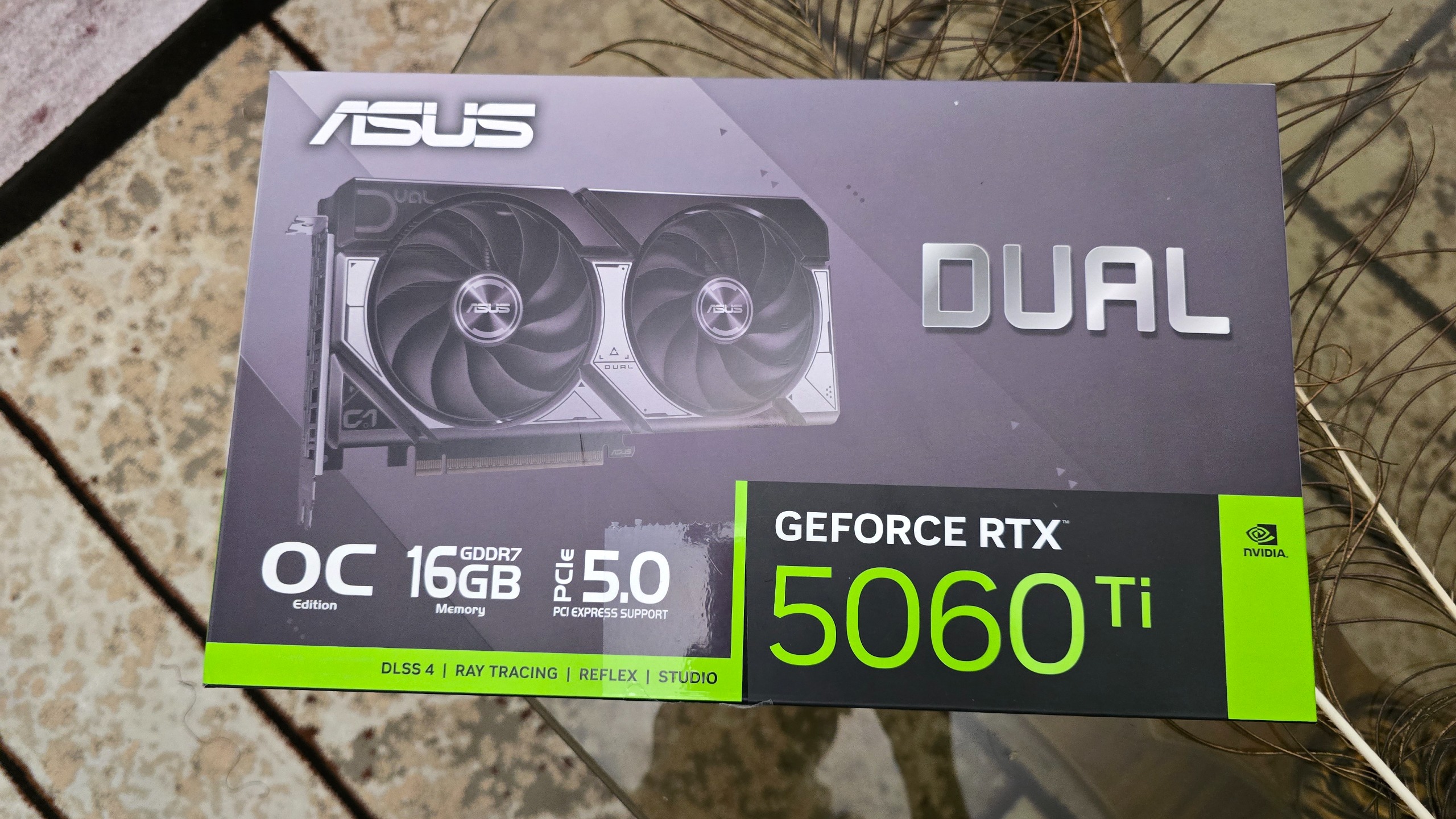 کارت گرافیکAsus dual 5060ti 16G